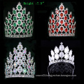 Crystal Crown Rhinestone Tiara Pageant Big Crowns